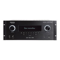 Denon Professional DN-700AV Guide D'utilisation