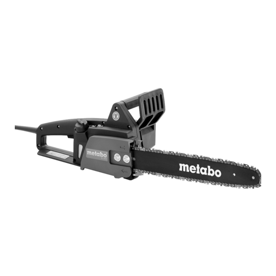 Metabo KT 1441 Mode D'emploi