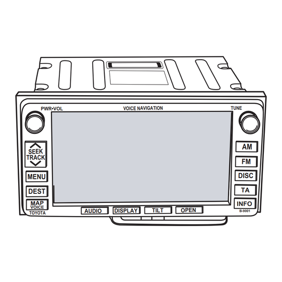 Toyota PZ445-00331-00 Instructions D'installation