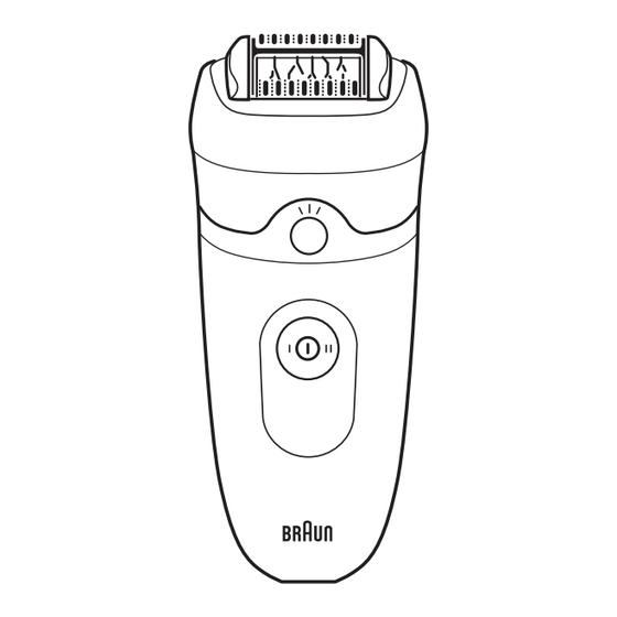 Braun Silk-epil 5 Mode D'emploi