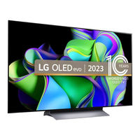 LG OLED42C34LA Manuel D'utilisation