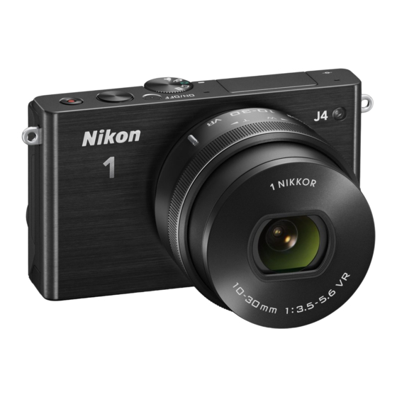 Nikon 1 J4 Mode D'emploi