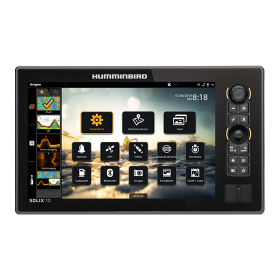 Humminbird SOLIX 10 Manuels