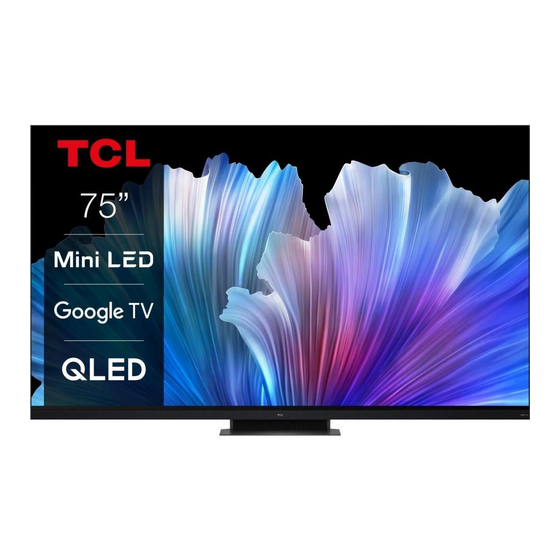 TCL 75C935 Mode D'emploi