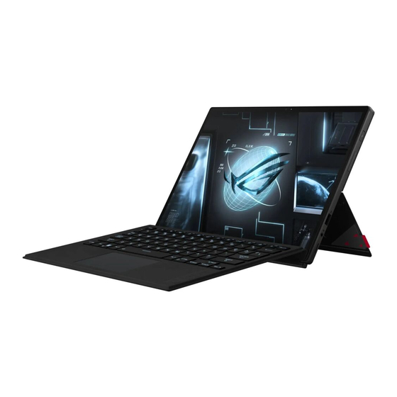 Asus ROG FLOW Z13 GZ301ZC-LD092W Mode D'emploi