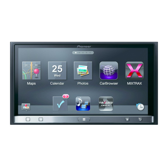 Pioneer SPH-DA110 Manuel De Fonctionnement