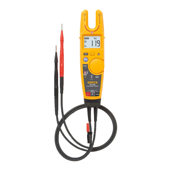 Fluke T6-1000 Guide D'utilisation