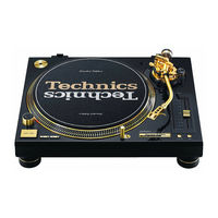 Technics SL-1200GLD Mode D'emploi