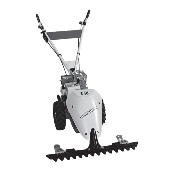 TIELBURGER t40 Notice D'utilisation