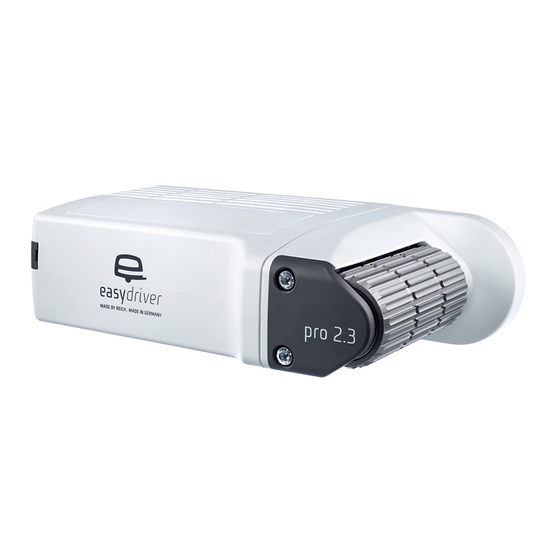 easydriver PRO 1.8 Instructions D'assemblage Et Mode D'emploi