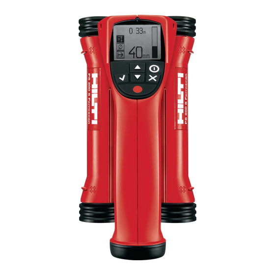 Hilti PS 200 S Mode D'emploi