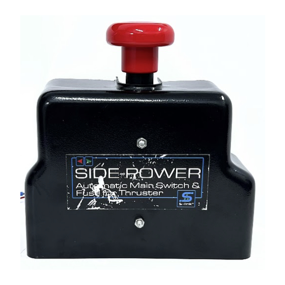 kent marine Side-Power S-Link 897712 Manuel D'installation Et D'utilisation