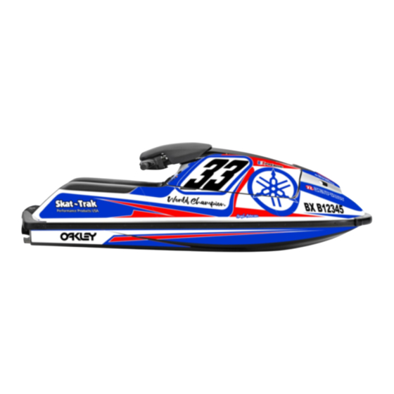 Yamaha WaveRunner SuperJet 700 2002 Manuel De L'utilisateur