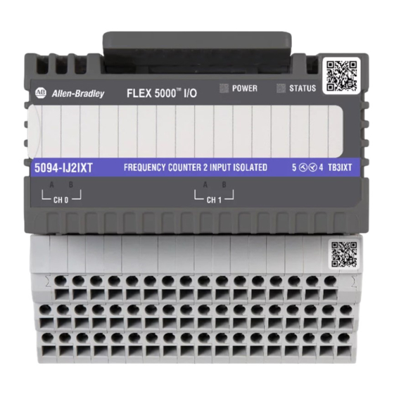 Allen-Bradley FLEX 5000 Notice D'installation