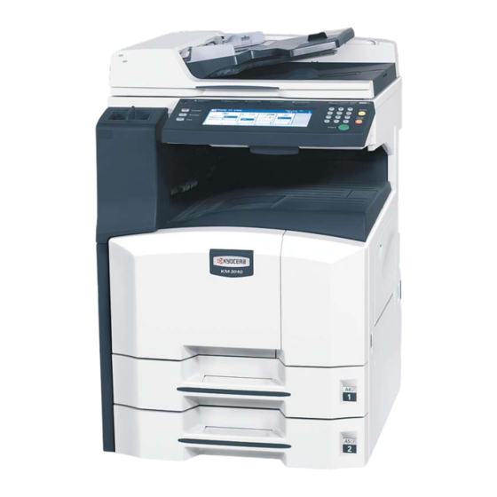 Kyocera KM-2540 Manuel D'utilisation