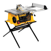 DeWalt DW744 Mode D'emploi