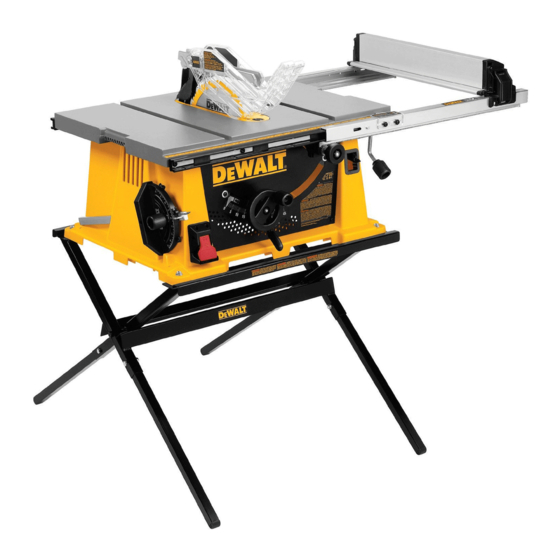 DeWalt DW744 Mode D'emploi