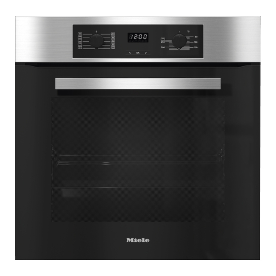 Miele H2265B Mode D'emploi Et Instructions De Montage