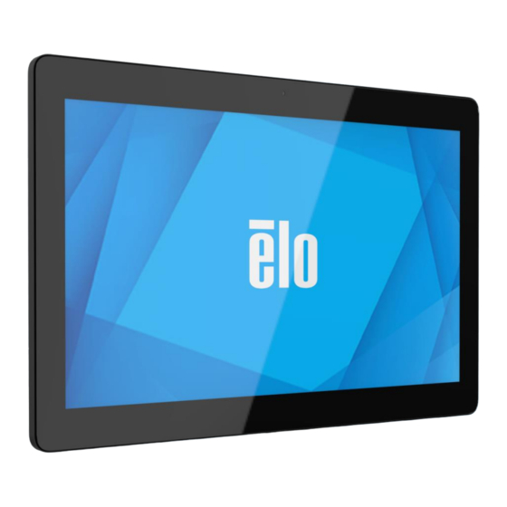 ELO i-serie 4.0 Manuels