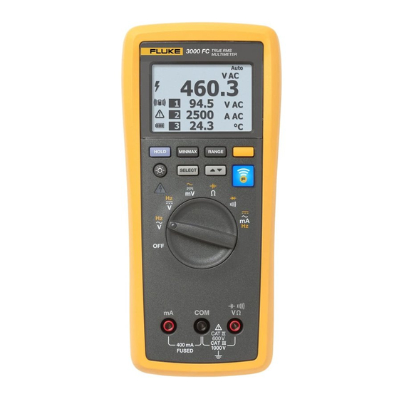 Fluke 3000 FC Mode D'emploi