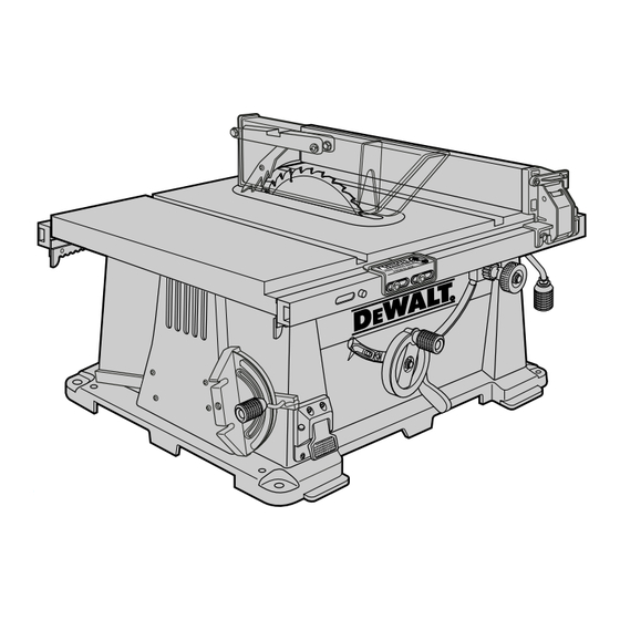 DeWalt DW744 Guide D'utilisation