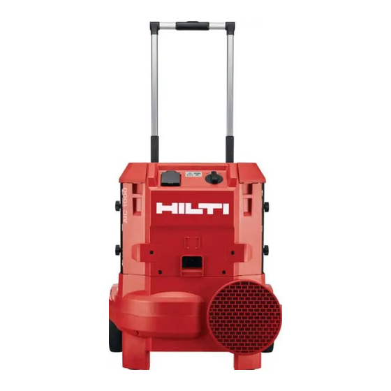 Hilti AIC 600 Notice D'utilisation