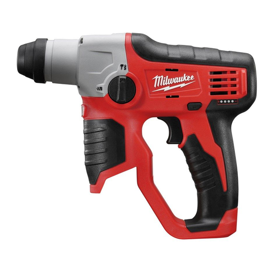 Milwaukee M12 H Notice Originale