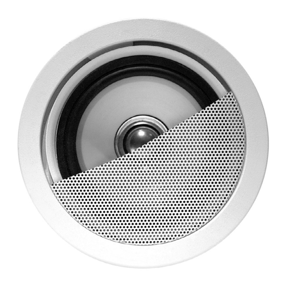KEF Ci Série Manuel D'installation