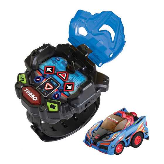 VTech TURBO FORCE RACERS Manuels