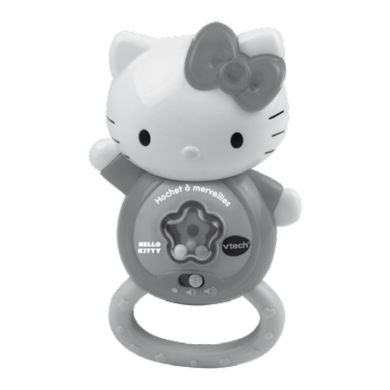 VTech baby HELLO KITTY Hochet a merveilles Manuel D'utilisation