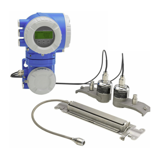 Endress+Hauser Proline Prosonic Flow P 500 Manuel De Mise En Service