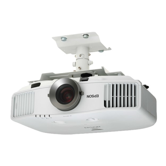 Epson PowerLite Pro G5550NL Guide Rapide