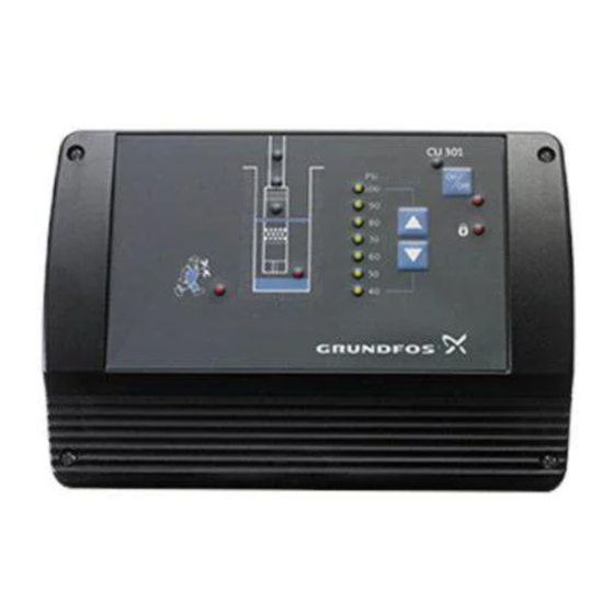 Grundfos CU 301 Notice D'installation Et De Fonctionnement