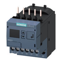 Siemens SIRIUS 3RR224 Instructions De Service