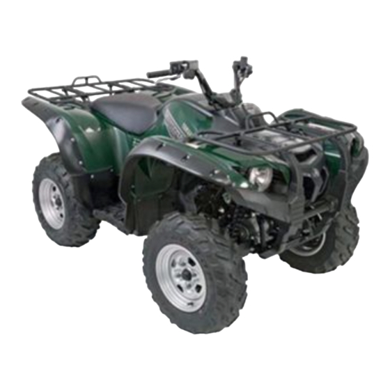 Yamaha GRIZZLY 660 Manuel Du Propriétaire