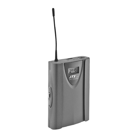 Monacor International JTS PT-950B/2 Mode D'emploi
