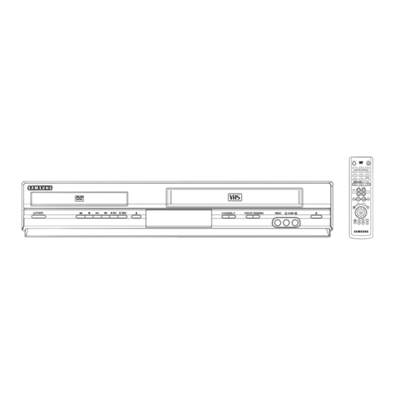 Samsung DVD-V4700 Mode D'emploi