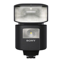 Sony HVL-F45RM Mode D'emploi