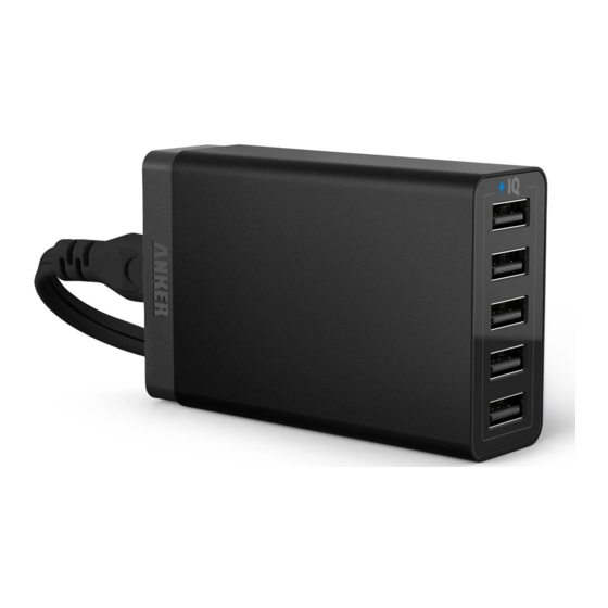 Anker POWER IQ Mode D'emploi