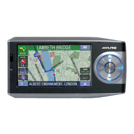 Alpine blackbird PMD-B200P Guide De Référence Rapide