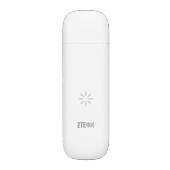 ZTE MF823 Guide Rapide