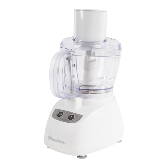 Russell Hobbs food Serie Manuels