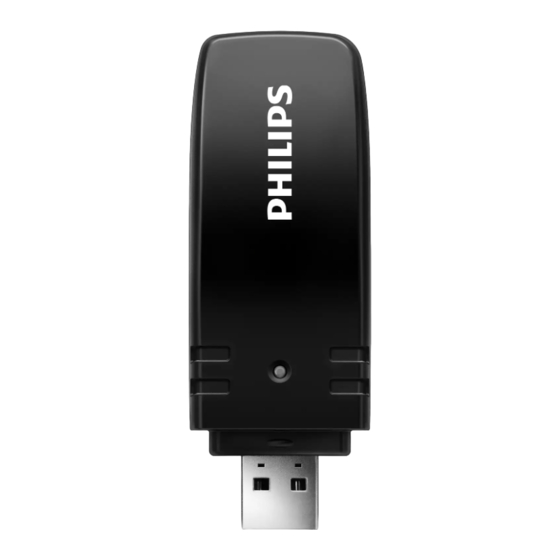 Philips WUB1110/00 Mode D'emploi