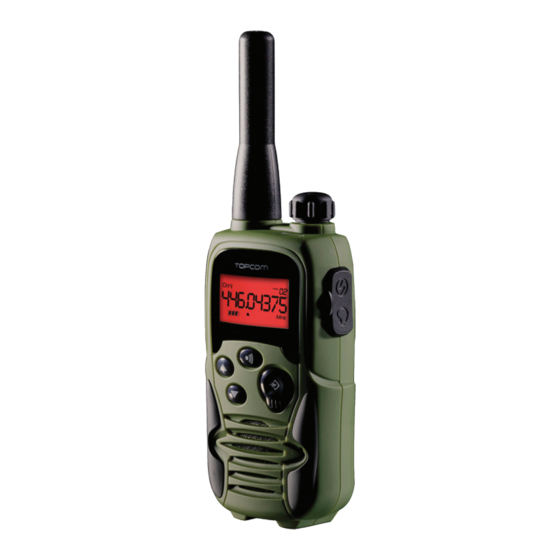 Topcom Twintalker RC-6405 Airsoft Edition Manuel D'utilisateur