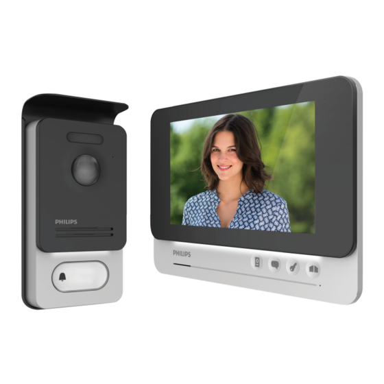 Philips WelcomeEye Lite Notice D'utilisation