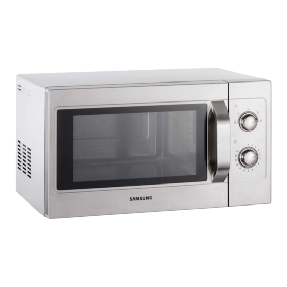 Samsung CM1099A Manuel D'utilisation Et Guide De Cuisson