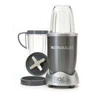 Nutribullet Magic Bullet Guide De L'utilisateur