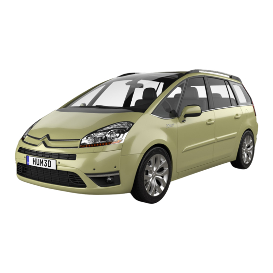 CITROEN GRAND C4 PICASSO 2009 Manuels