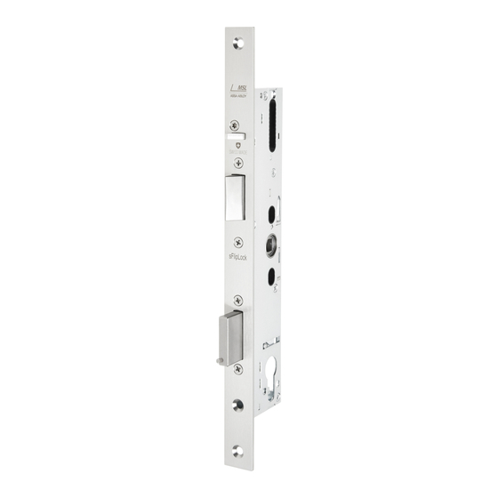 Assa Abloy MSL mFlipLock standard Instructions De Montage Et D'utilisation