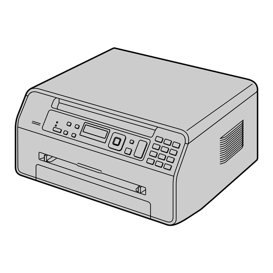 Panasonic KX-MB1500BL Mode D'emploi